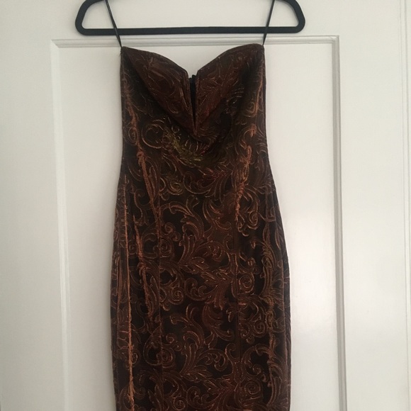 Fashion Nova NWOT Strapless Dress - Picture 2 of 4